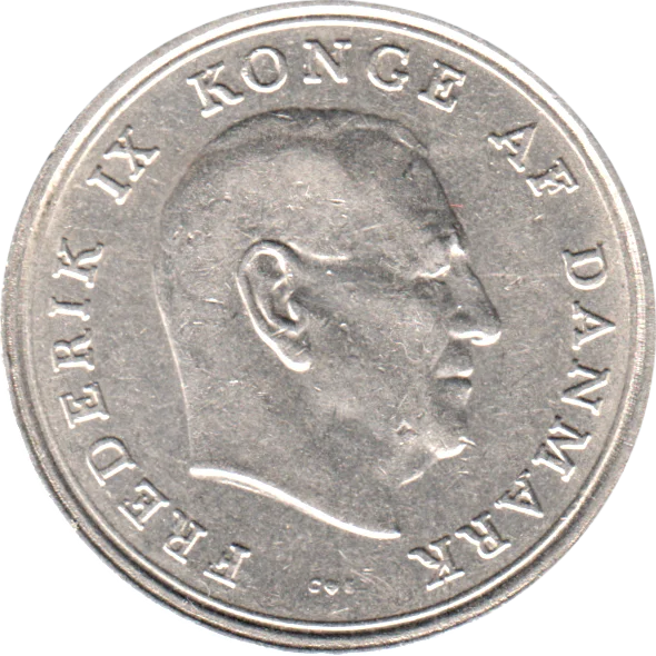 1 Krone, 1965 Obverse