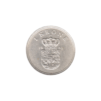 Preview 1 Krone, 1965 reverse
