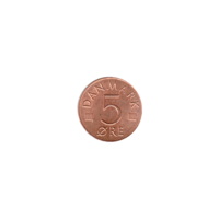 Preview 5 øre, 1987 reverse