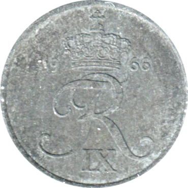 Preview 1 øre, 1966 obverse
