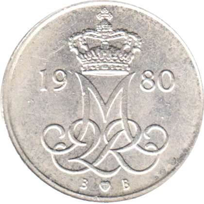 10 øre, 1980 Obverse