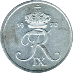 Preview 2 øre, 1970 obverse