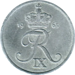 Preview 2 øre, 1965 obverse