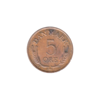 Preview 5 øre, 1967 reverse