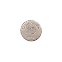 Preview 10 øre, 1957 reverse