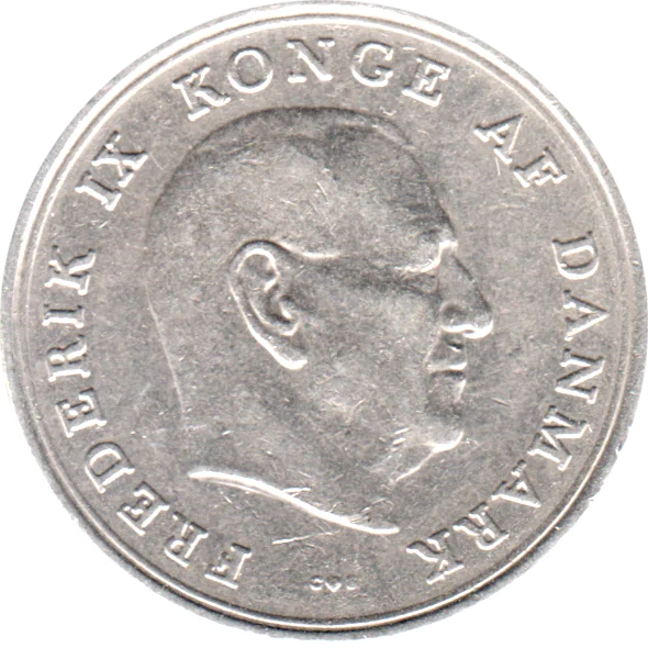 1 Krone, 1963 Obverse