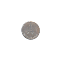 Preview 1 øre, 1971 reverse