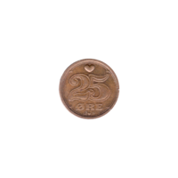 Preview 25 øre, 1990 reverse
