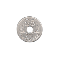 Preview 25 øre, 1968 reverse