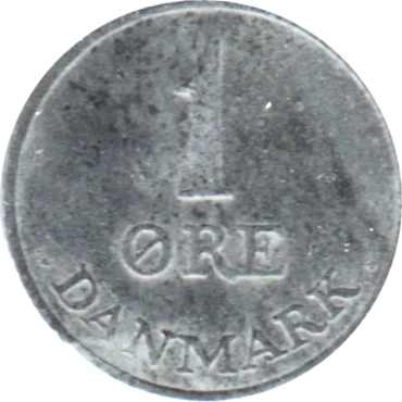 1 øre, 1952 Reverse