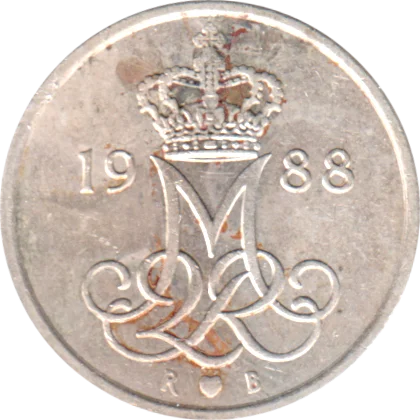 10 øre, 1988 Obverse