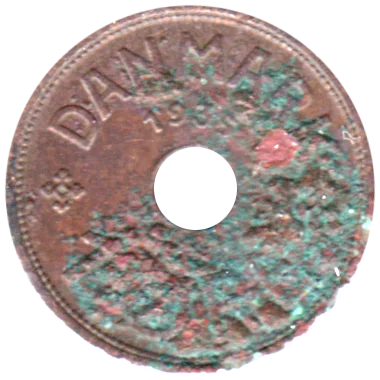Preview 1 øre, 1935 reverse