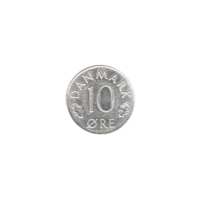 Preview 10 øre, 1976 reverse