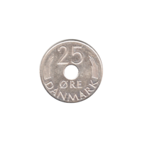 Preview 25 øre, 1987 reverse