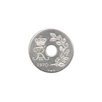 Preview 25 øre, 1970 obverse