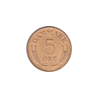 Preview 5 øre, 1972 reverse
