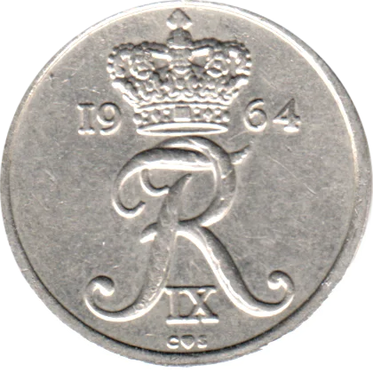 10 øre, 1964 Obverse