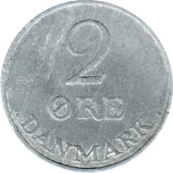 Preview 2 øre, 1955 reverse
