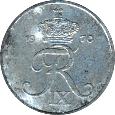 Preview 1 øre, 1970 obverse