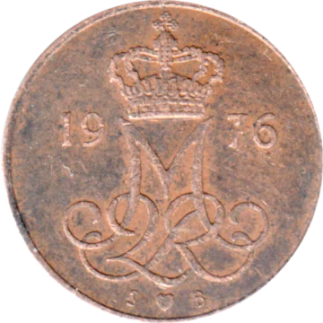 Preview 5 øre, 1976 obverse