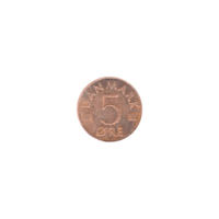 Preview 5 øre, 1976 reverse