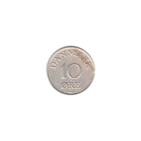 Preview 10 øre, 1955 reverse