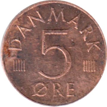 Preview 5 øre, 1982 reverse