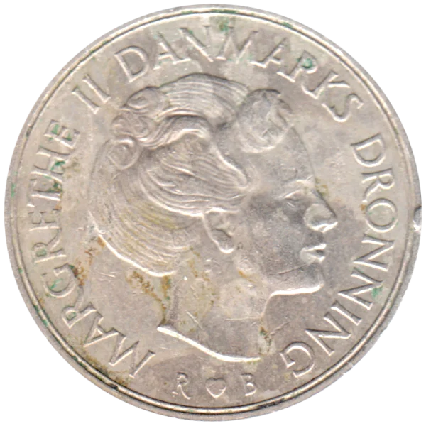 1 Krone, 1987 Obverse