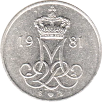 Preview 10 øre, 1981 obverse