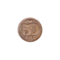Preview 50 øre, 1989 reverse