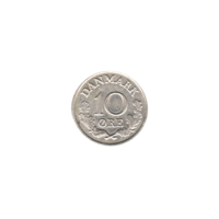 Preview 10 øre, 1971 reverse
