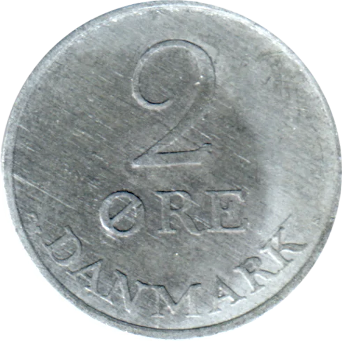 2 øre, 1969 Reverse