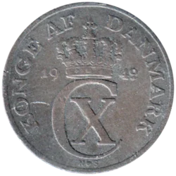 Preview 2 øre, 1942 obverse