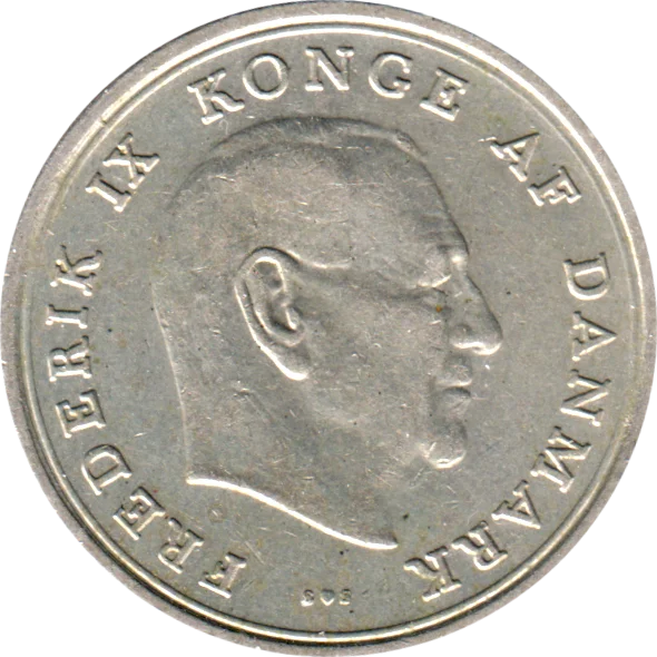 1 Krone, 1972 Obverse