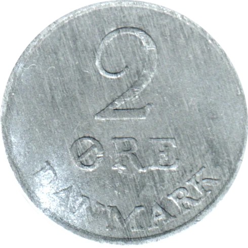 2 øre, 1962 Reverse