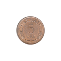 Preview 5 øre, 1966 reverse