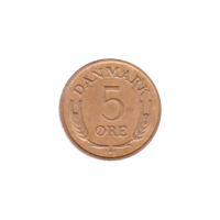 Preview 5 øre, 1971 reverse