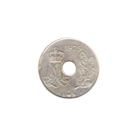 Preview 25 øre, 1975 obverse