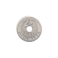 Preview 25 øre, 1975 reverse