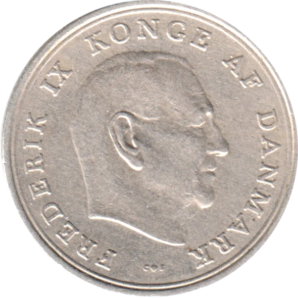 1 Krone, 1964 Obverse