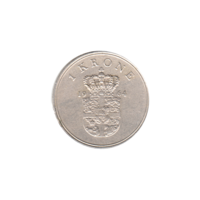 Preview 1 Krone, 1964 reverse