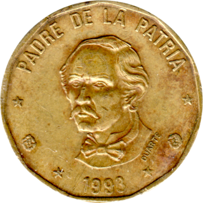 1 Peso, 1993 Obverse