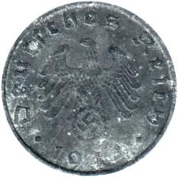 Preview 10 Reichspfennigs, 1944 obverse