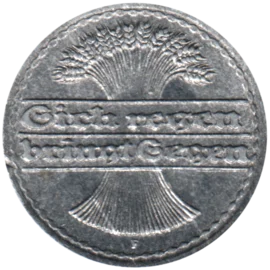 Preview 50 Reichspfennigs, 1922 obverse