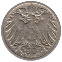 Preview 5 Reichspfennigs, 1893 obverse