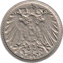 Preview 5 Reichspfennigs, 1915 obverse
