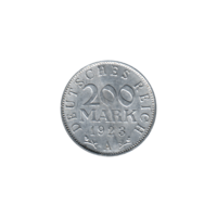 Preview 200 Reichsmarks, 1923 reverse