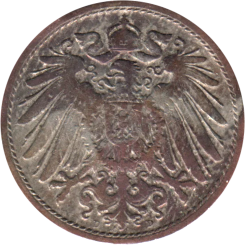 10 Reichspfennigs, 1906 Obverse