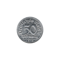 Preview 50 Reichspfennigs, 1920 reverse