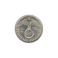 Preview 2 Reichsmarks, 1938 reverse